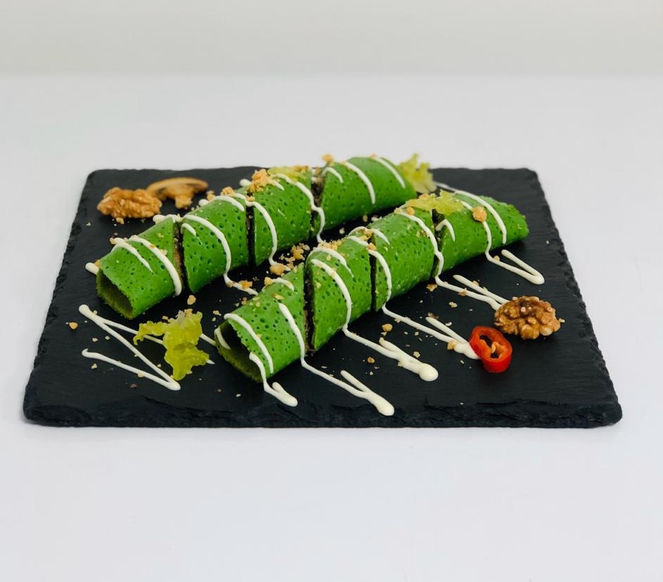 Изображение Шпинатные блинчики