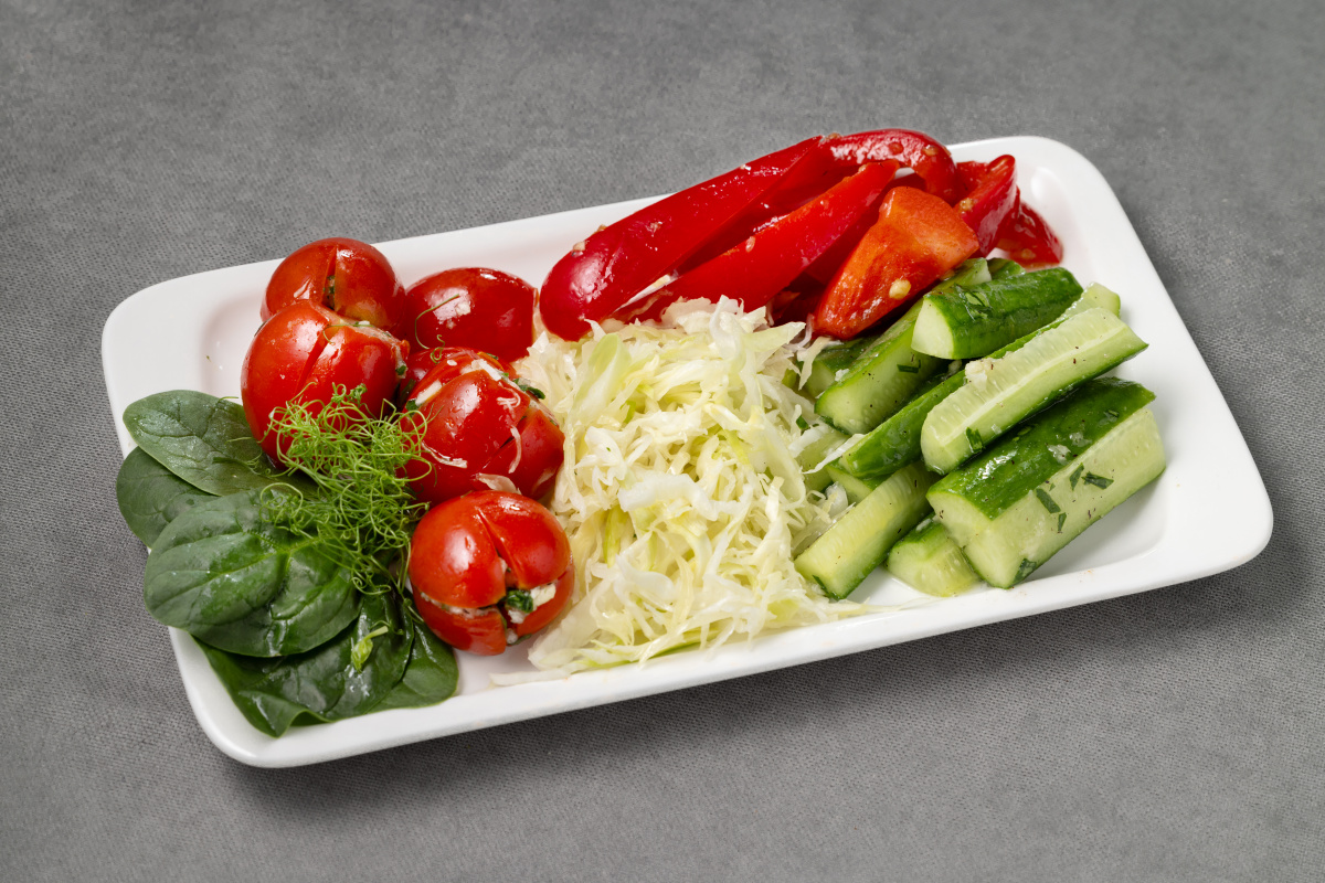 Изображение Ассорти из малосоленых овощей Шеф посола