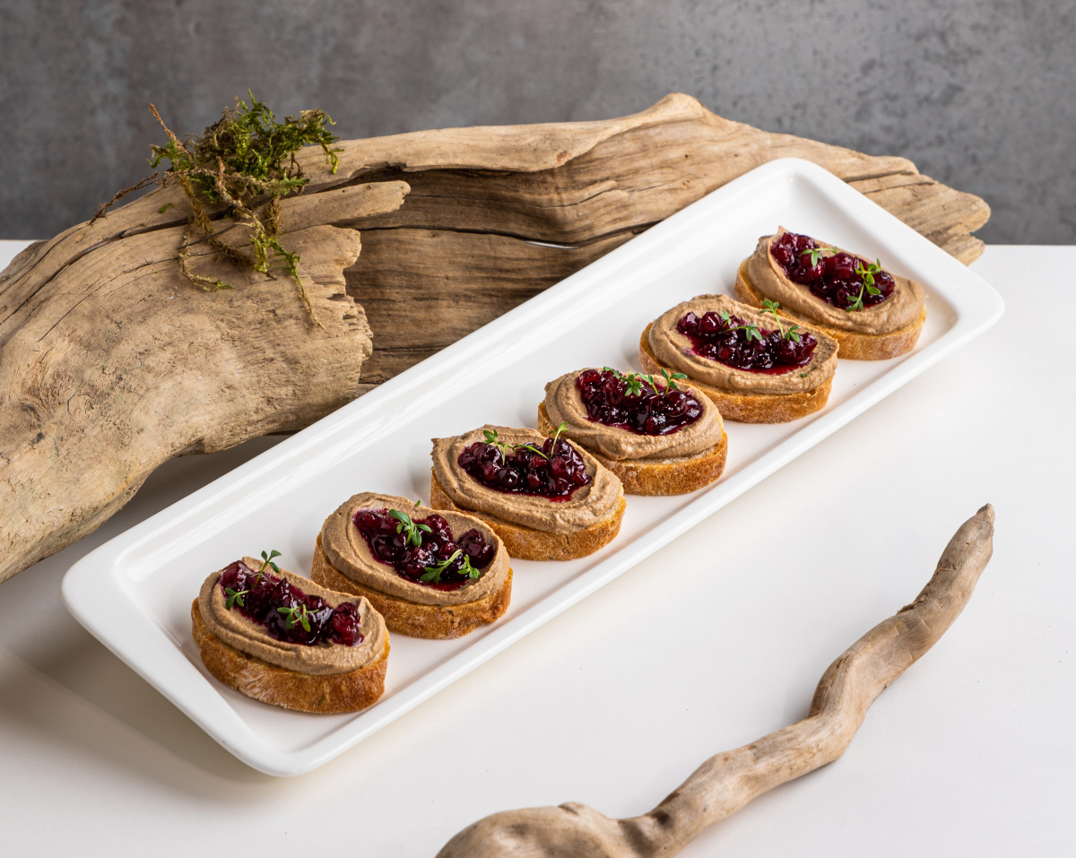 Изображение Брускетта из паштета марала