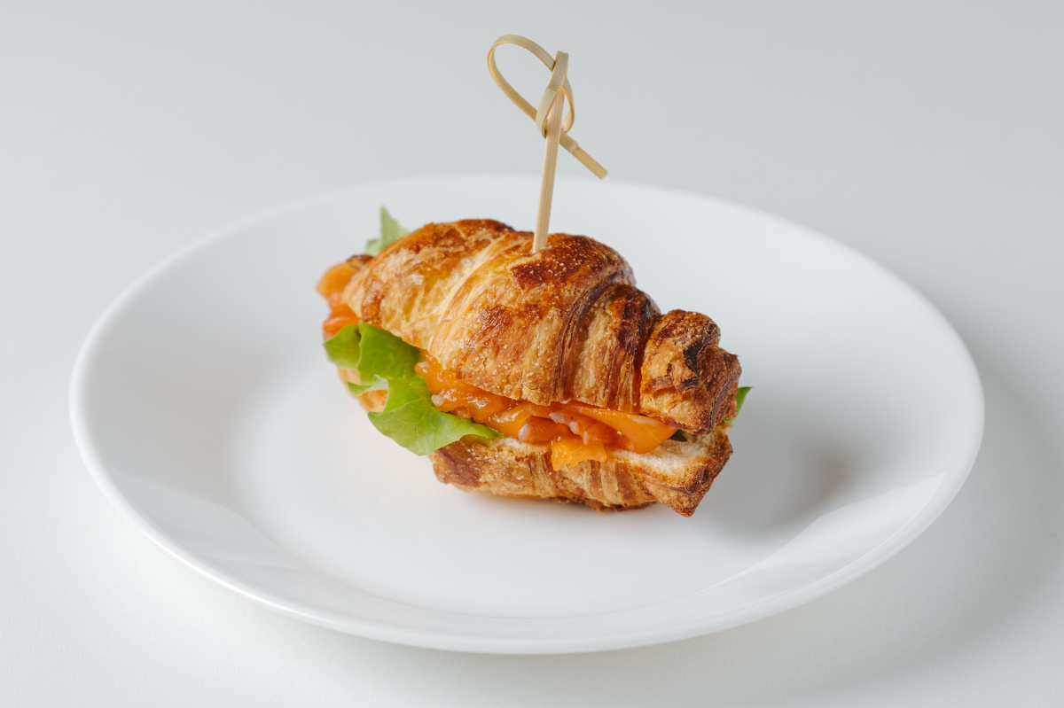 Изображение Круассан с форелью