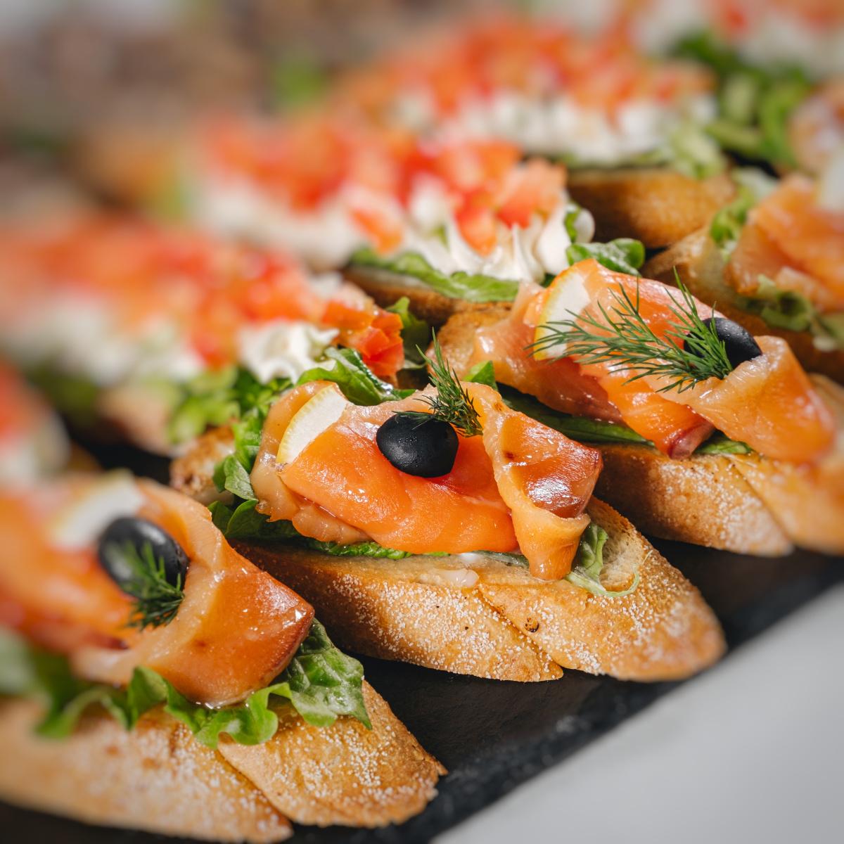 Изображение Брускетта с форелью