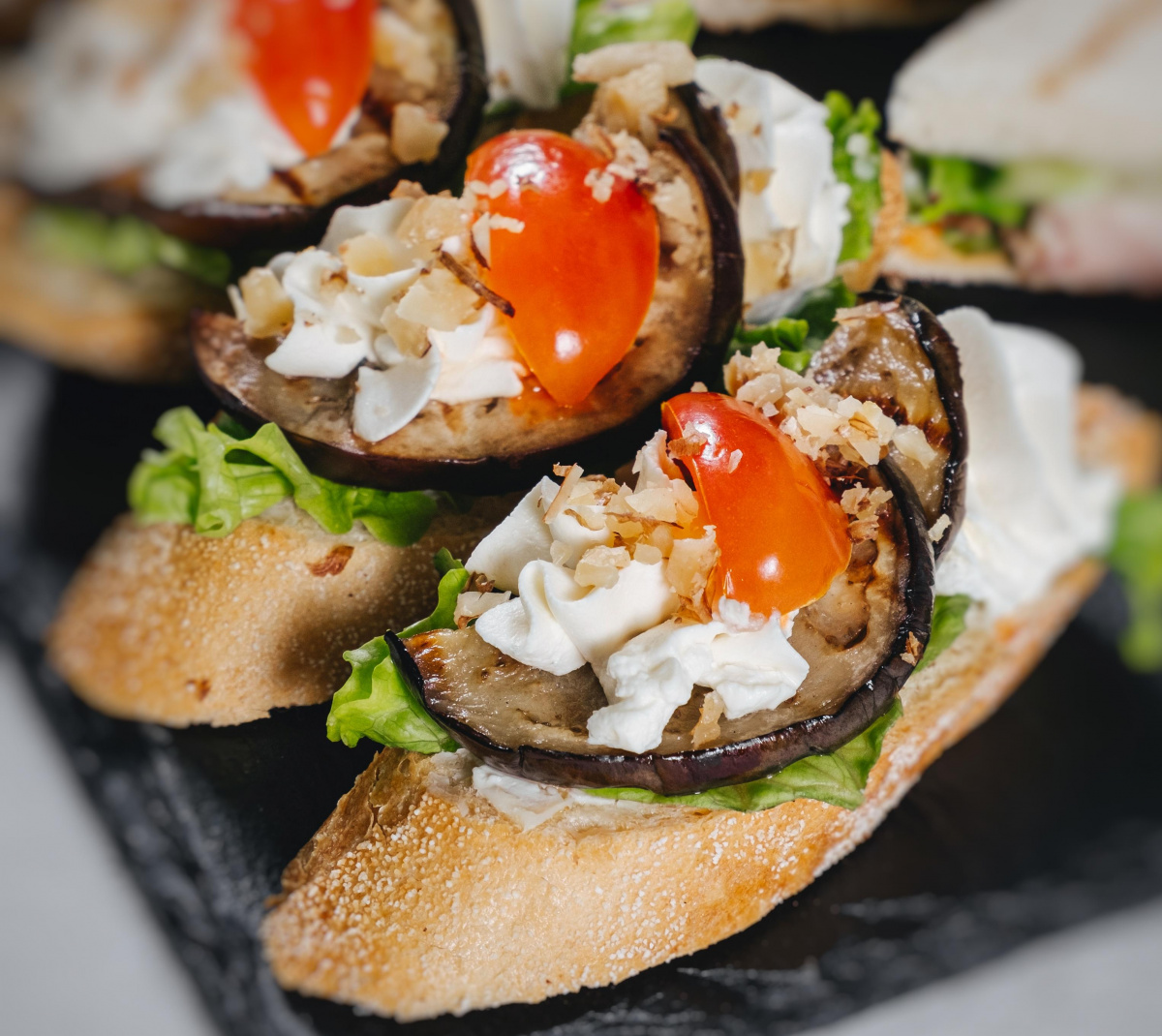 Изображение Брускетта с баклажаном