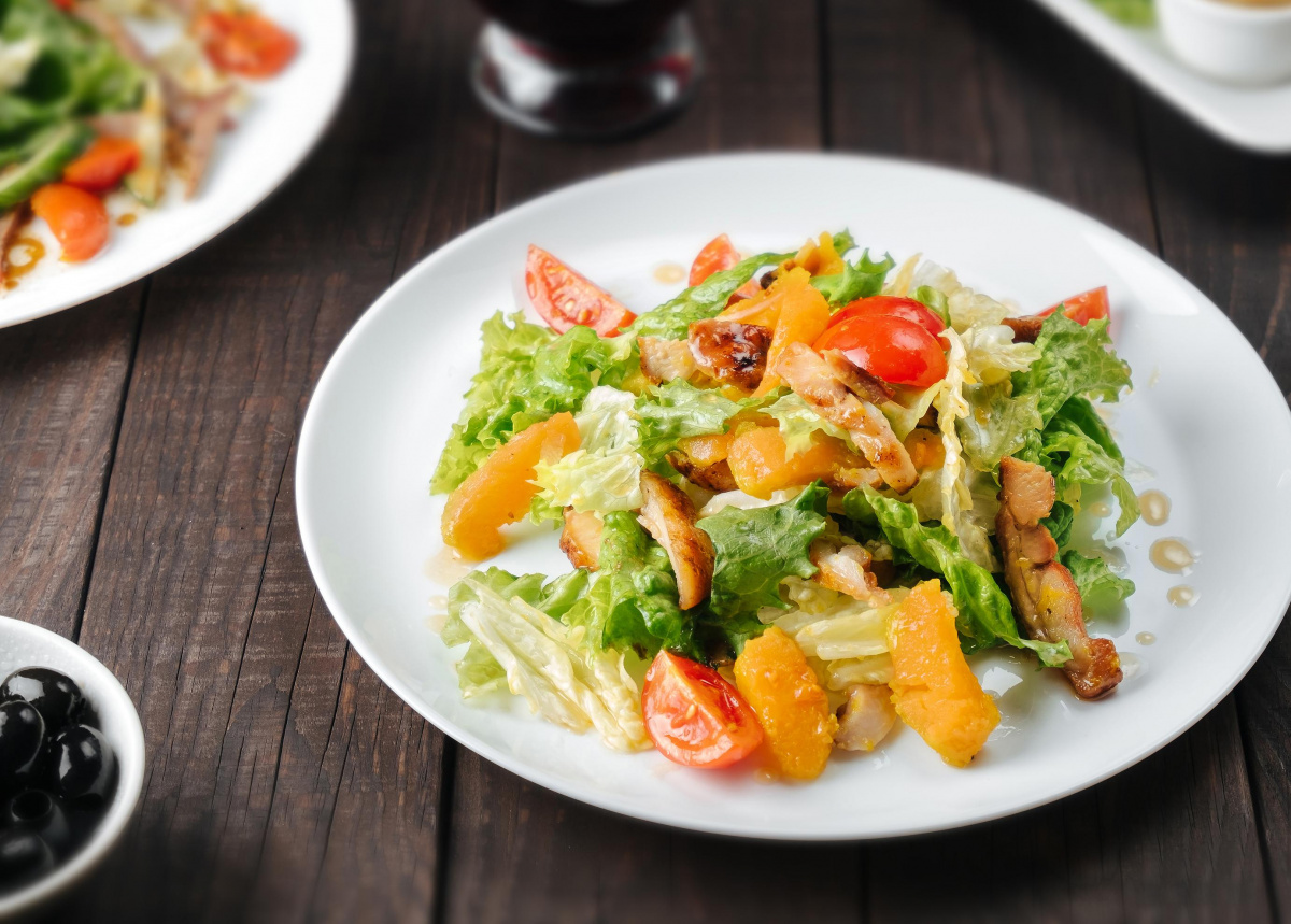 Изображение Салат Печеная тыква